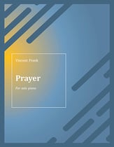 Prayer piano sheet music cover